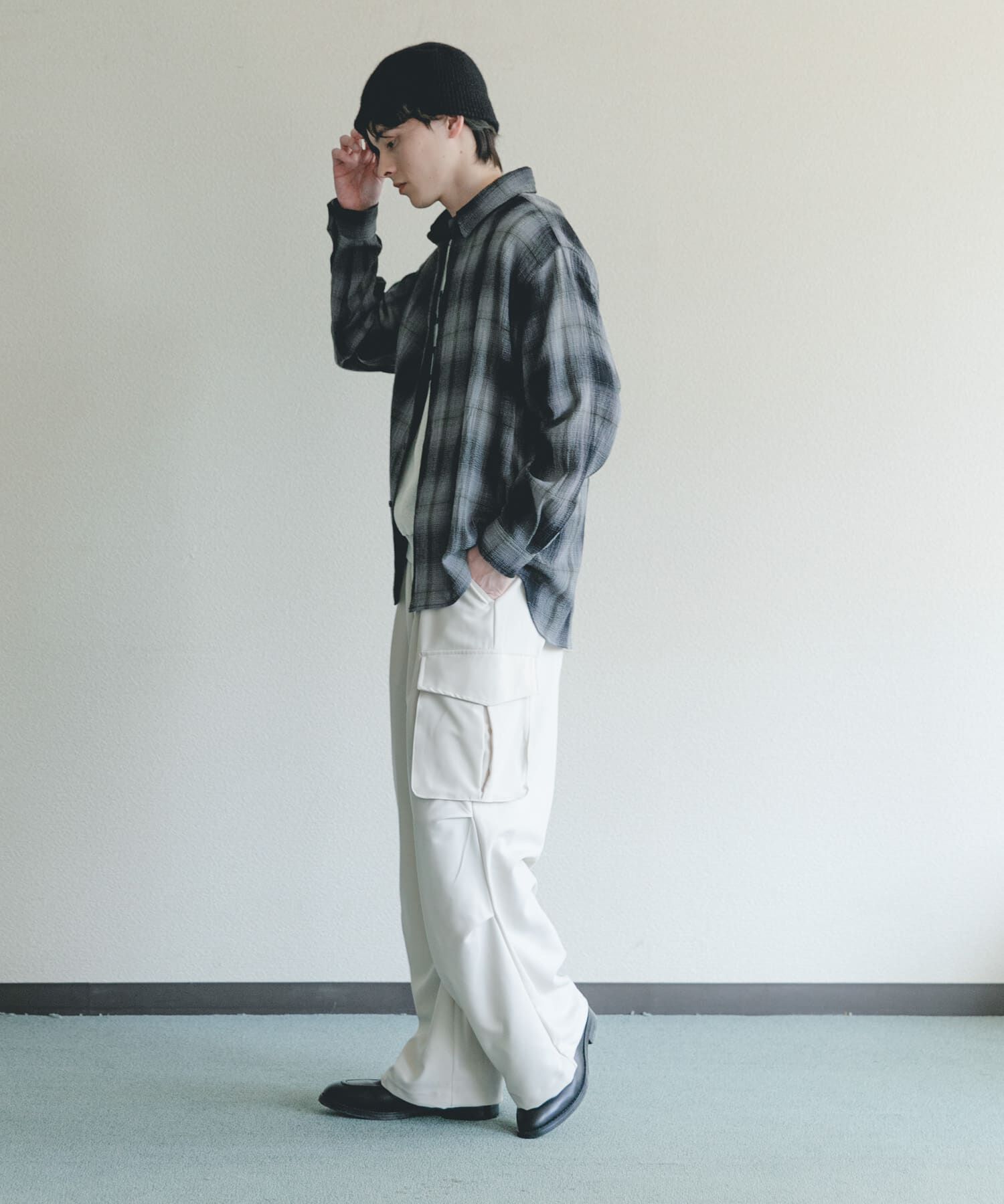 SENSE OF PLACE by URBAN RESEARCH「オンブレーチェックレギュラーカラーシャツ」|シャツ・ブラウス|