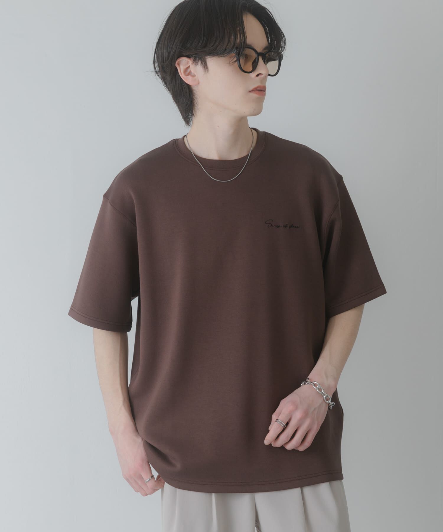 SENSE OF PLACE by URBAN RESEARCH「『一部WEB限定ｶﾗｰ』『接触冷感/速乾』ｼｼｭｳﾀﾞﾝﾎﾞｰﾙﾎﾟﾝﾁ」|Tシャツ・カットソー|