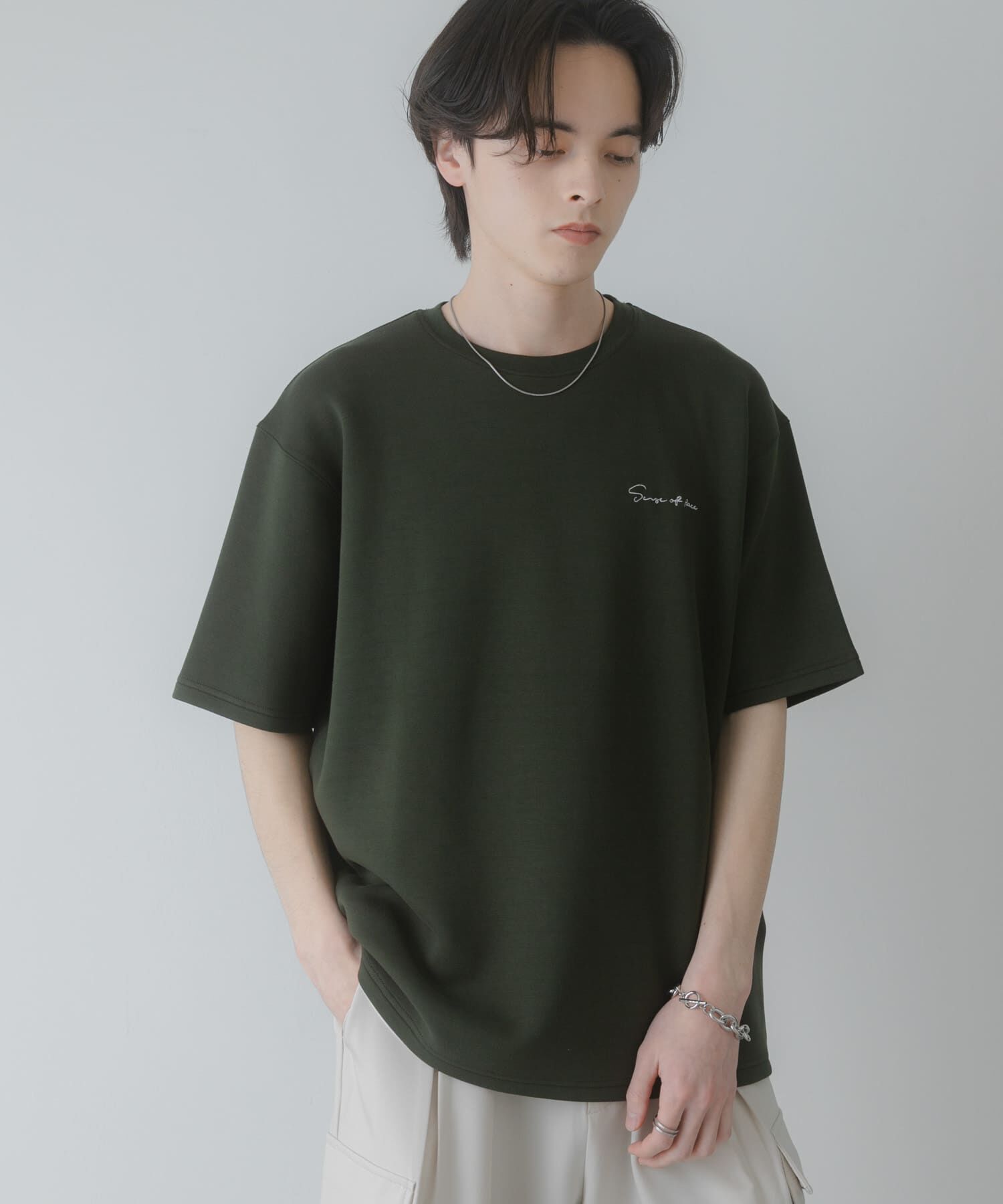 SENSE OF PLACE by URBAN RESEARCH「『一部WEB限定ｶﾗｰ』『接触冷感/速乾』ｼｼｭｳﾀﾞﾝﾎﾞｰﾙﾎﾟﾝﾁ」|Tシャツ・カットソー|