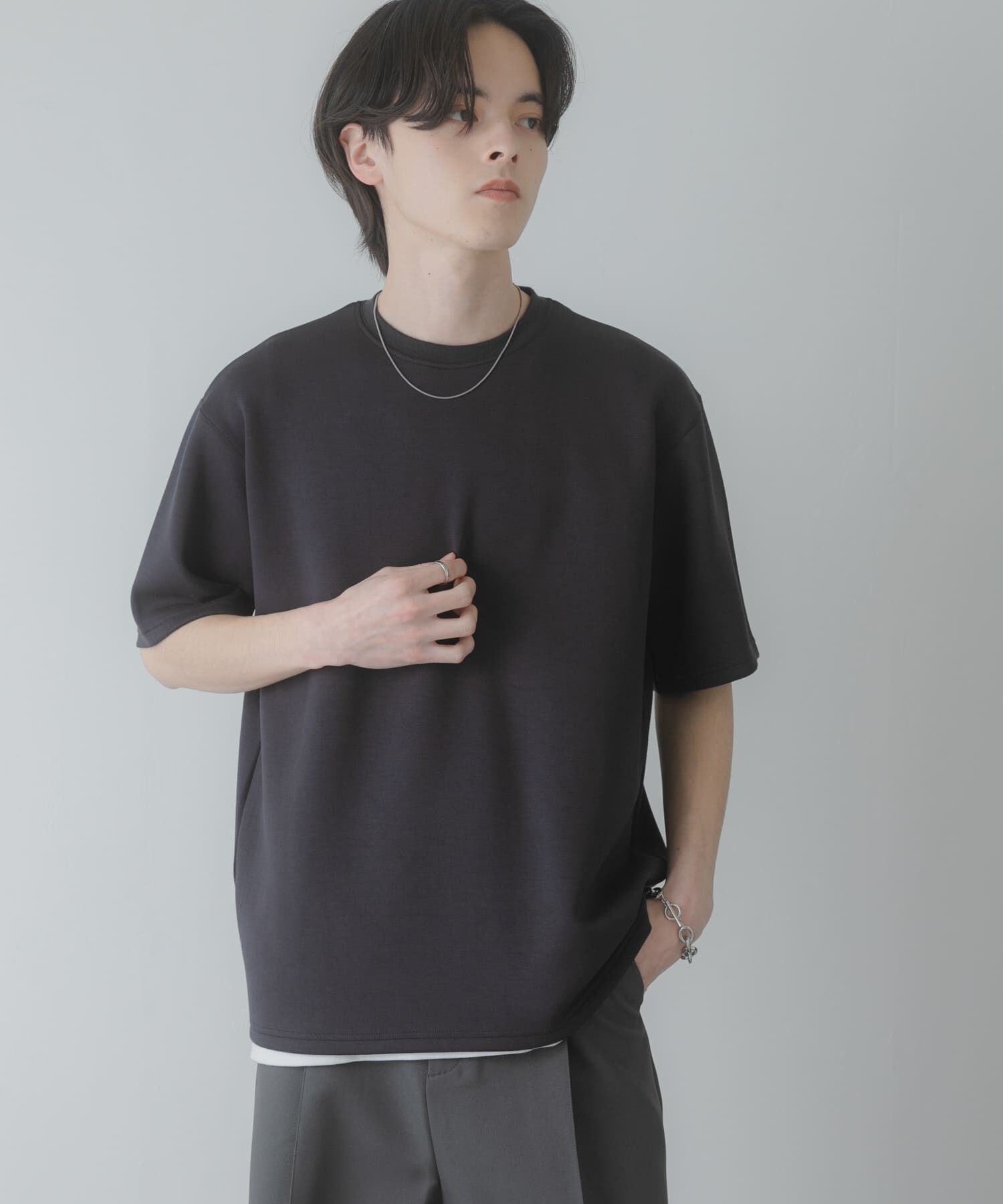 SENSE OF PLACE by URBAN RESEARCH「『一部WEB限定ｶﾗｰ』『接触冷感/速乾』ﾀﾞﾝﾎﾞｰﾙﾎﾟﾝﾁｼｮｰﾄ」|Tシャツ・カットソー|