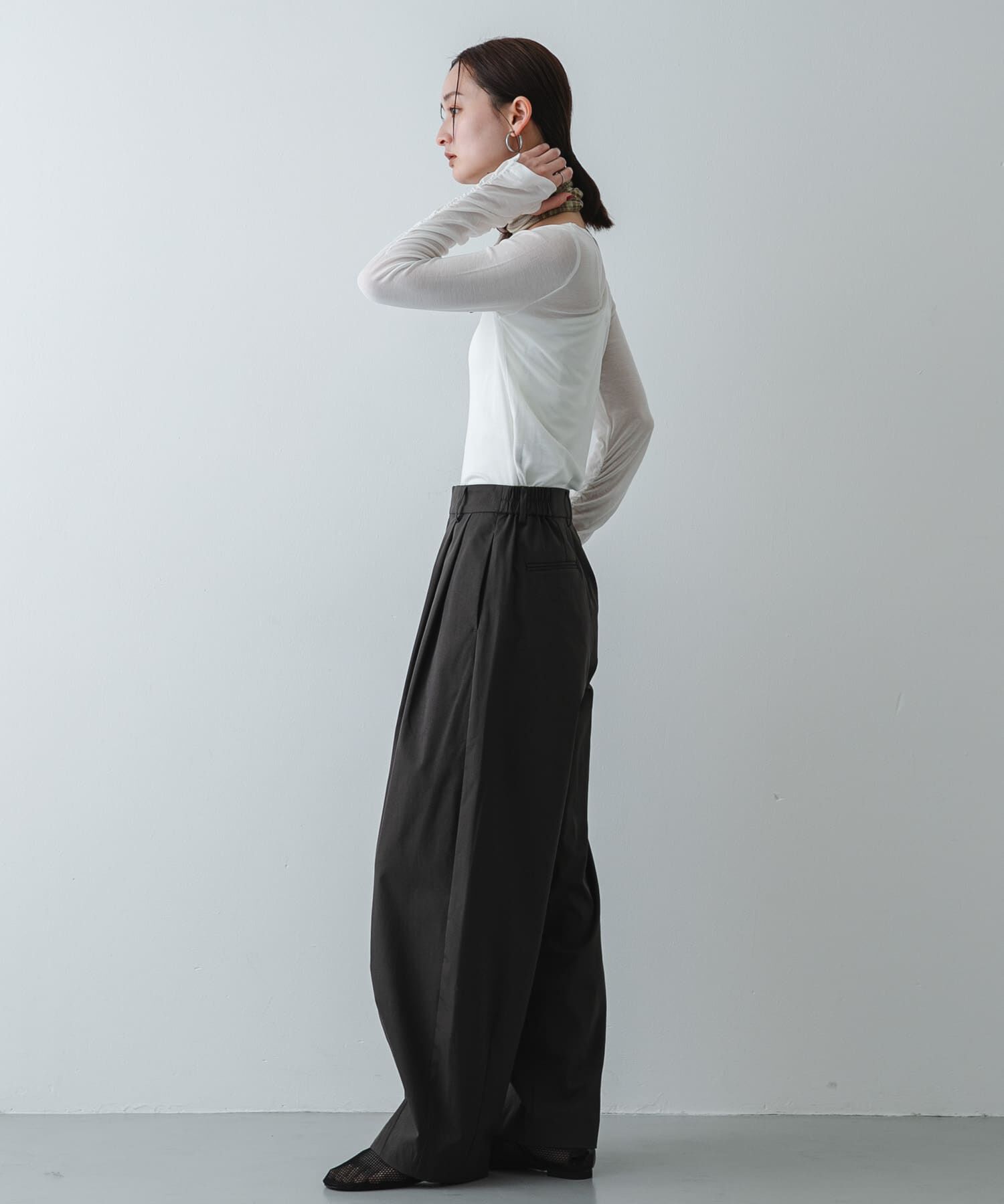 SENSE OF PLACE by URBAN RESEARCH「Uネックピスネームシアートップ」|Tシャツ・カットソー|