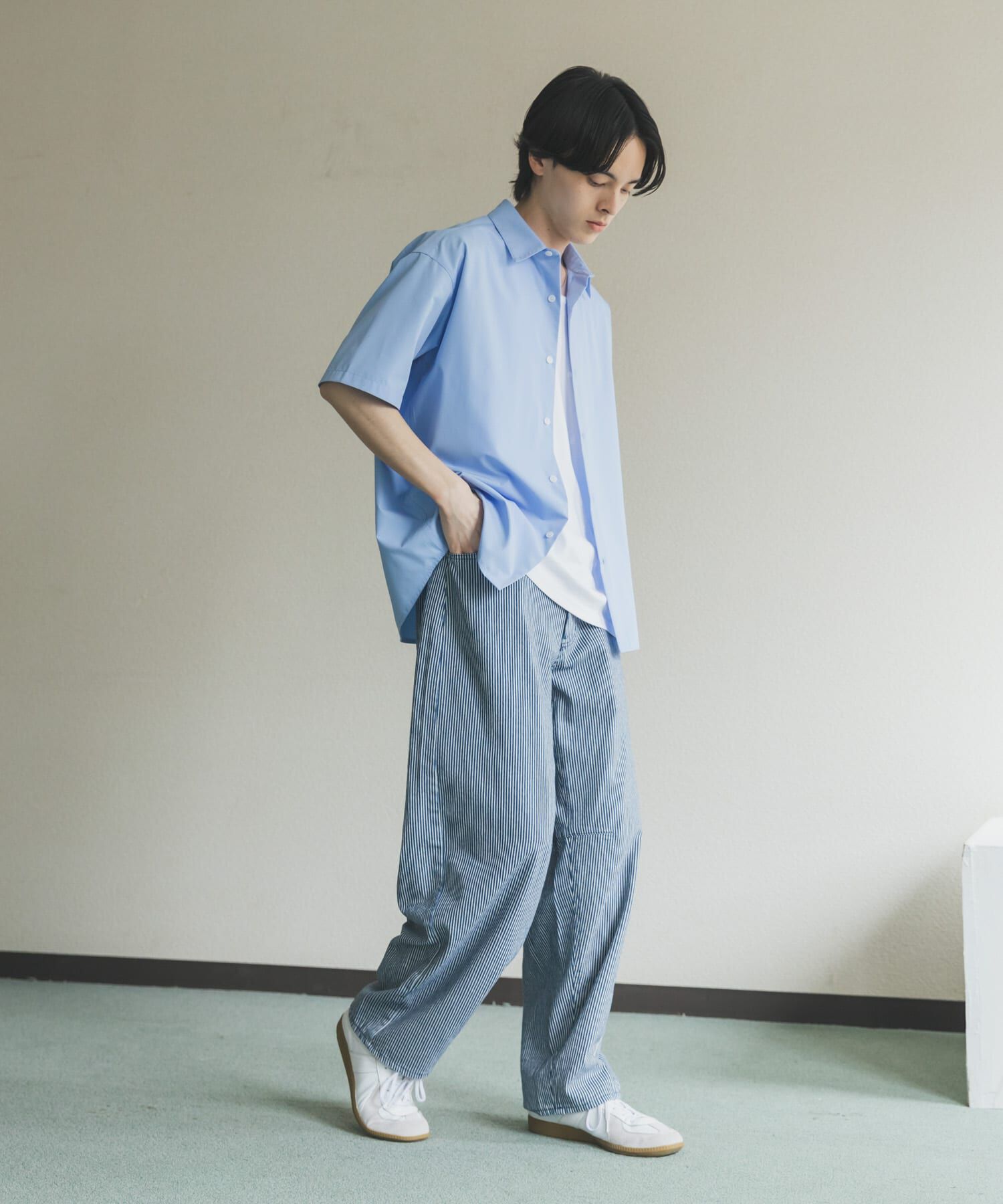 SENSE OF PLACE by URBAN RESEARCH「アソートバレルレッグデニムパンツ」|デニム|