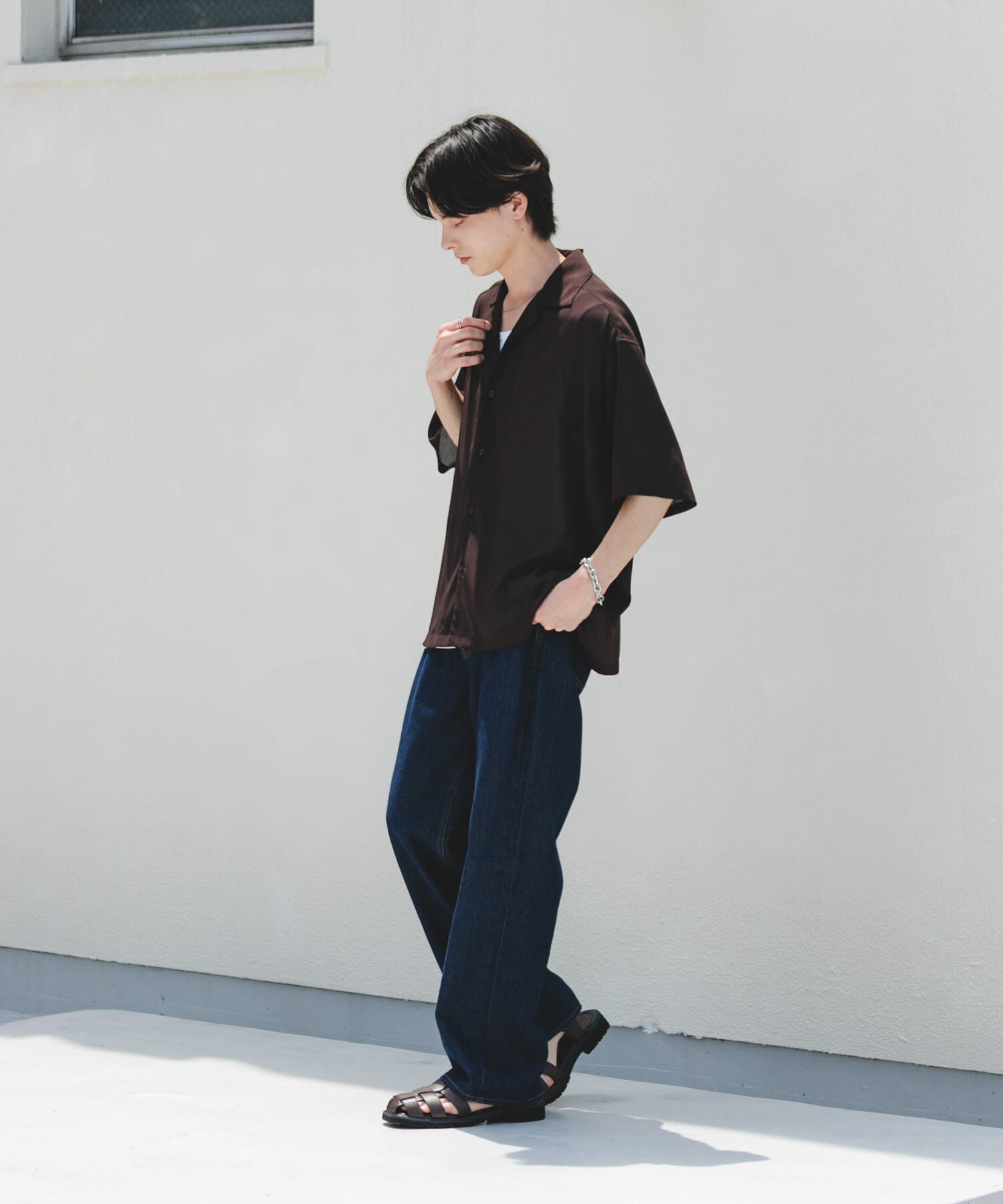 SENSE OF PLACE by URBAN RESEARCH「ストレートデニムパンツ」|デニム|