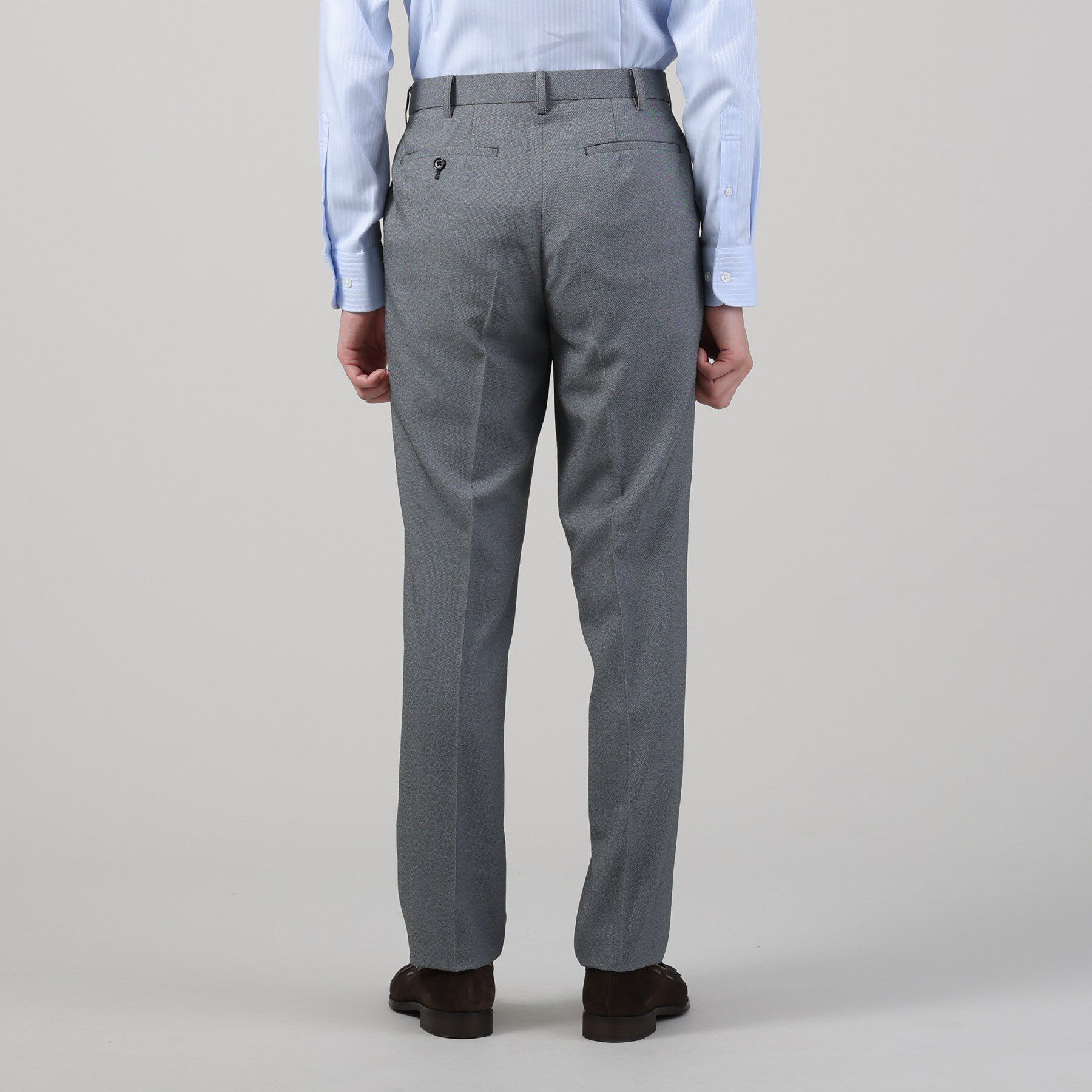 TAKEO KIKUCHI「【ON/OFF対応】メランジ シャークスキン ストレッチ パンツ / セットアップ」|その他|