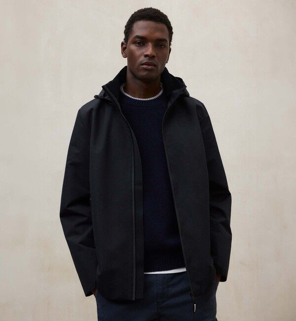 ECOALF「TARKA ジャケット / TARKA JACKET MAN」|ブルゾン・スタジャン|黒