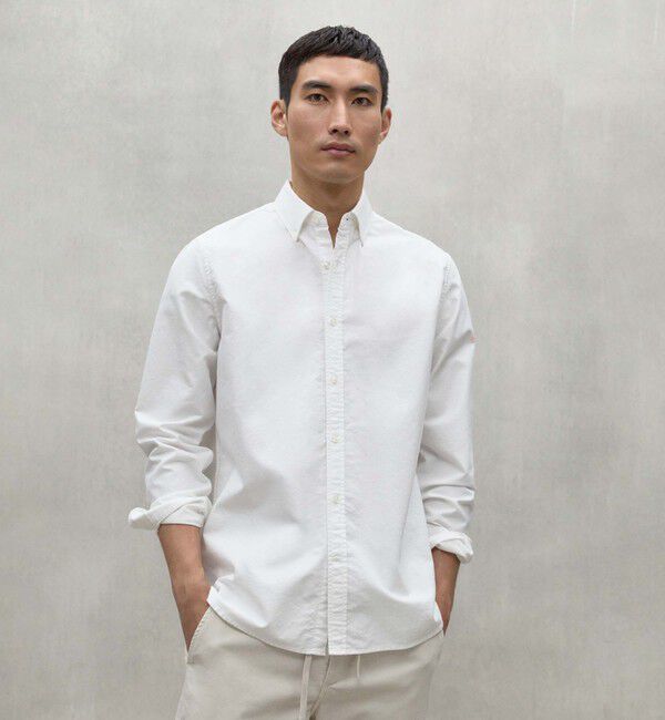 ECOALF「ANTONIO ボタンダウン シャツ / ANTONIO SHIRT MAN」|シャツ・ブラウス|ホワイト