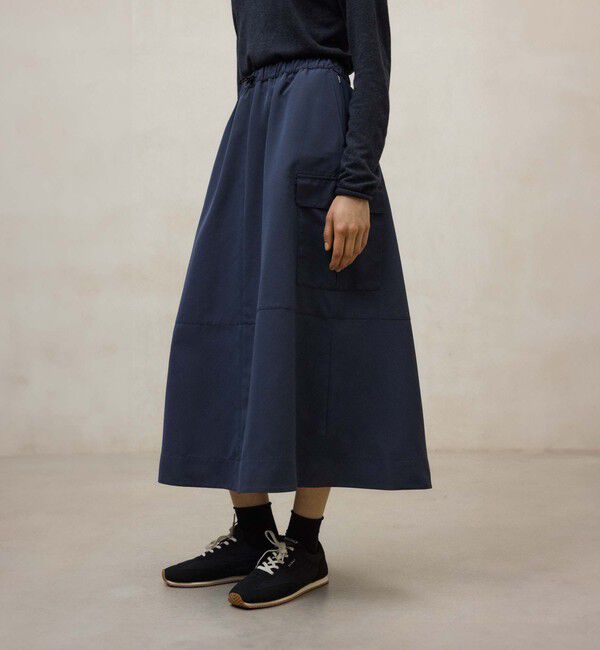 ECOALF「KANO スカート / KANO SKIRT WOMAN」|スカート|ネイビー