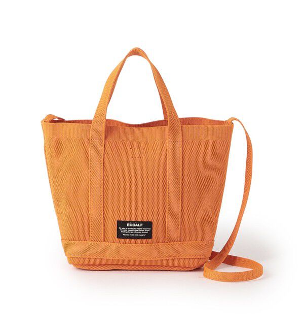 ECOALF「TIKA ショッパーミニ / OCEAN TIKA SHOPPER MINI」|トートバッグ|オレンジ