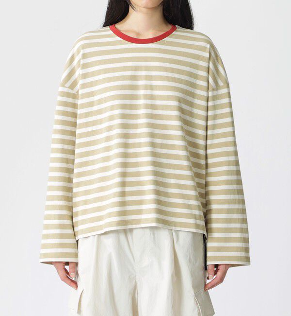 ECOALF「BERGAMI ボーダーロンT / BERGAMI T-SHIRT WOMAN」|Tシャツ・カットソー|