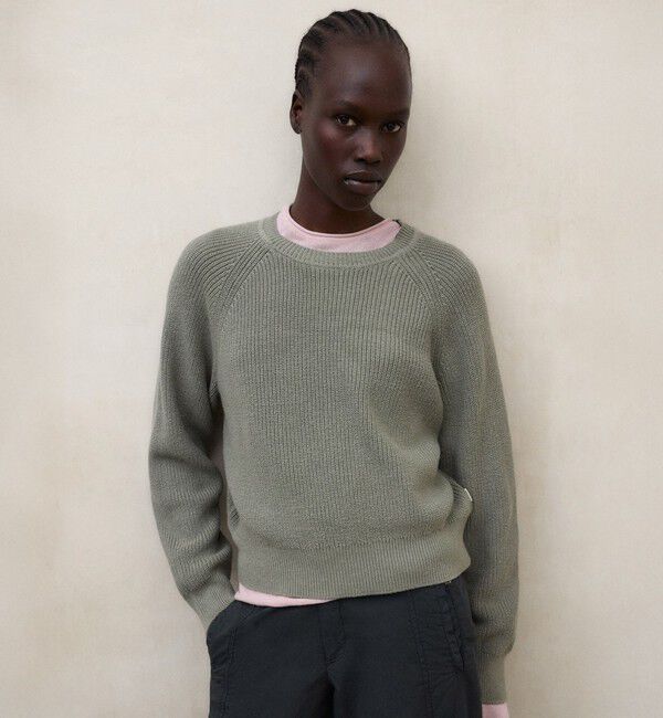 ECOALF「NONI ニット / NONI KNIT WOMAN」|ニット・セーター|カーキ