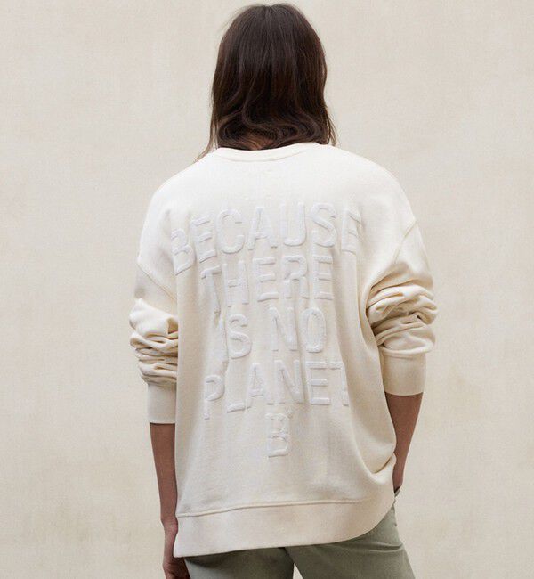 ECOALF「STORM BECAUSEスウェット / STORMALF SWEATSHIRT WOMAN」|Tシャツ・カットソー|オフホワイト
