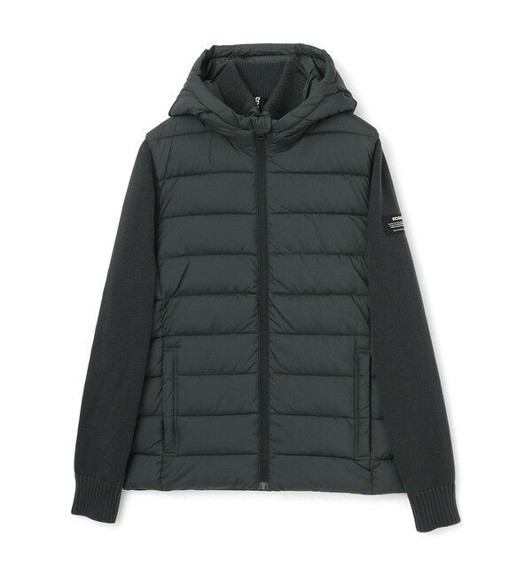 ECOALF「DENALI ニットコンビ アウター / DENALI HYBRID MAN」|ブルゾン・スタジャン|カーキ