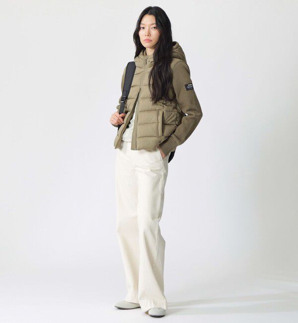 ECOALF「DENALI ニットコンビ アウター / DENALI HYBRID WOMAN」|ブルゾン・スタジャン|
