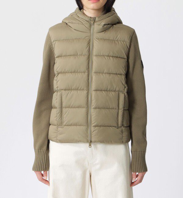 ECOALF「DENALI ニットコンビ アウター / DENALI HYBRID WOMAN」|ブルゾン・スタジャン|