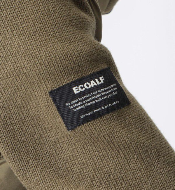 ECOALF「DENALI ニットコンビ アウター / DENALI HYBRID WOMAN」|ブルゾン・スタジャン|