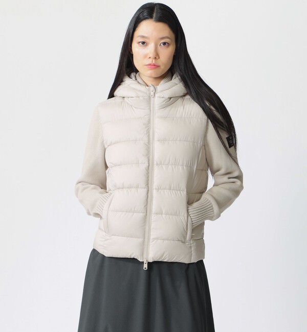 ECOALF「DENALI ニットコンビ アウター / DENALI HYBRID WOMAN」|ブルゾン・スタジャン|