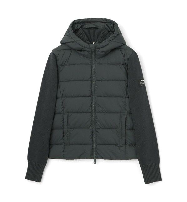 ECOALF「DENALI ニットコンビ アウター / DENALI HYBRID WOMAN」|ブルゾン・スタジャン|カーキ