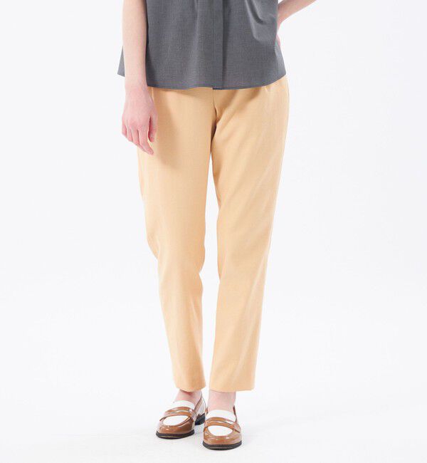 MACKINTOSH PHILOSOPHY「【2025年春夏モデル】DRY OXFORD テーパードパンツ」|スラックス|オレンジ
