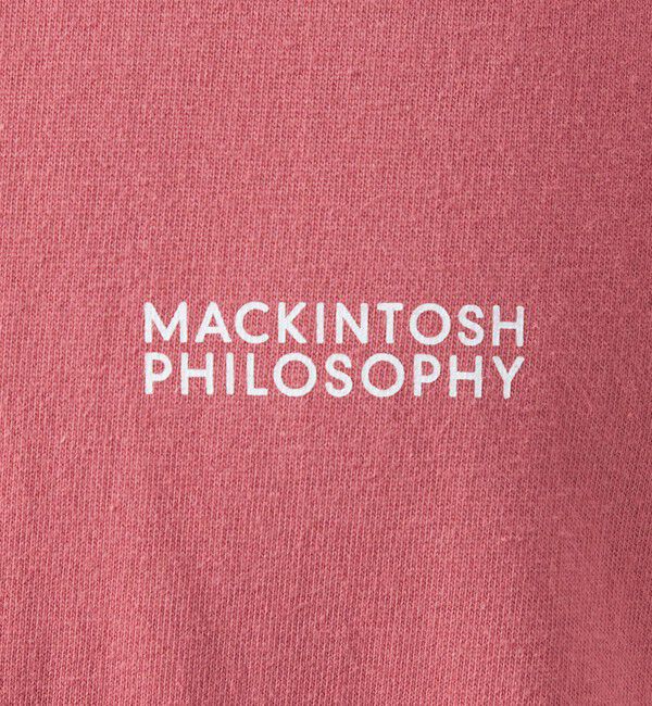MACKINTOSH PHILOSOPHY「【WEB&一部店舗】5.6oz クルーネックロゴTシャツ」|Tシャツ・カットソー|