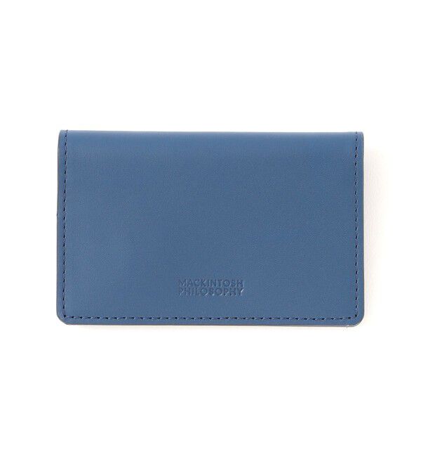MACKINTOSH PHILOSOPHY「【WEB限定】レイクス 名刺入れ」|財布|ブルー