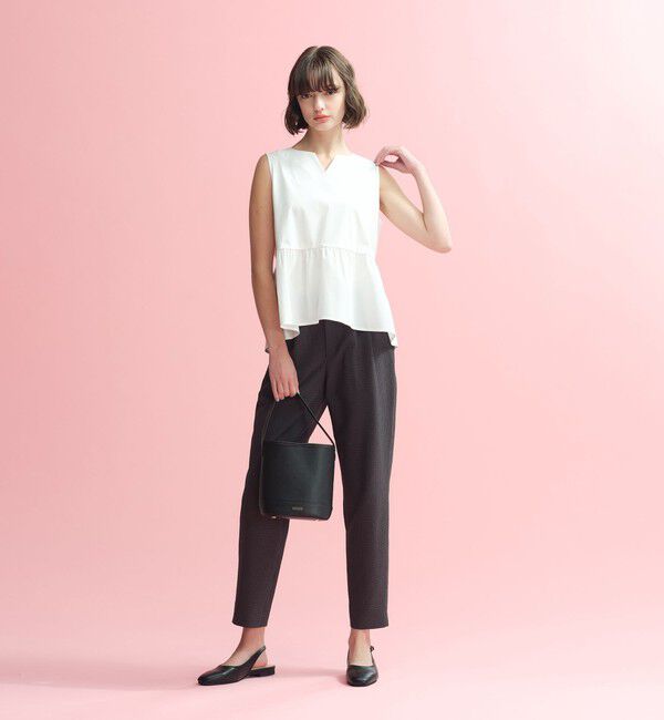 MACKINTOSH PHILOSOPHY「ノースリーブペプラムブラウス」|Tシャツ・カットソー|