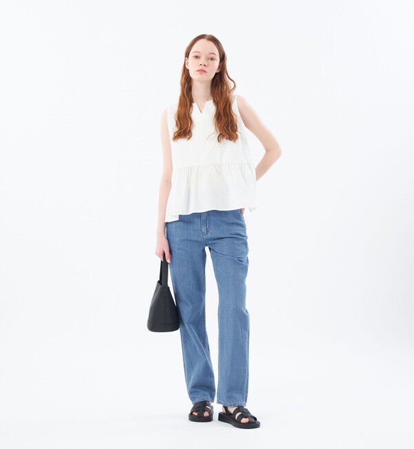 MACKINTOSH PHILOSOPHY「ノースリーブペプラムブラウス」|Tシャツ・カットソー|