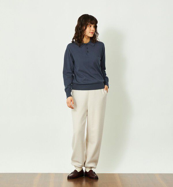 MACKINTOSH PHILOSOPHY「GREY LABEL コットンウールニットポロ」|ニット・セーター|