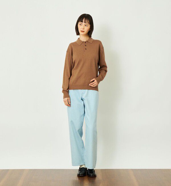 MACKINTOSH PHILOSOPHY「GREY LABEL コットンウールニットポロ」|ニット・セーター|