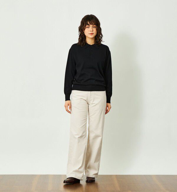 MACKINTOSH PHILOSOPHY「GREY LABEL コットンウールニットポロ」|ニット・セーター|