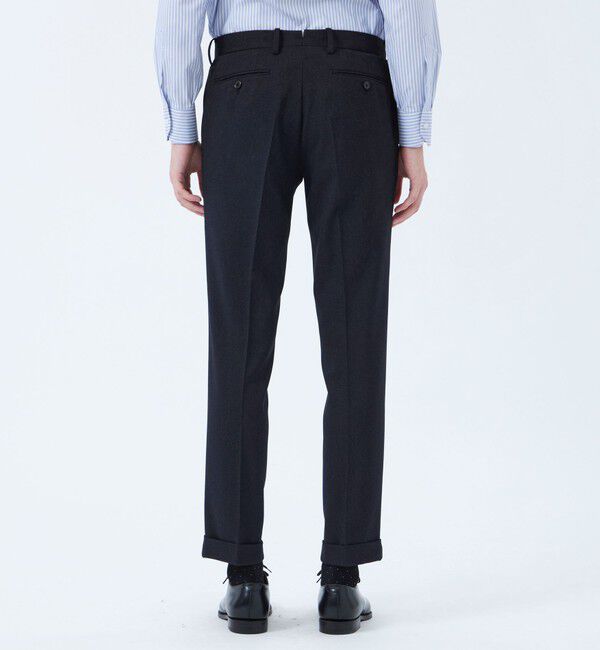 MACKINTOSH PHILOSOPHY「トロッター トラウザーズ ピンヘッドストレッチ」|スラックス|