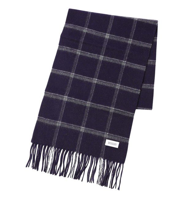 MACKINTOSH PHILOSOPHY「ウォッシャブルカシミヤ ブリティッシュチェックマフラー」|マフラー|