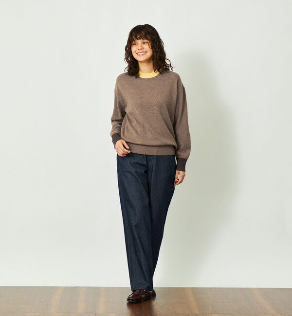 MACKINTOSH PHILOSOPHY「GREY LABEL ウールカシミヤバイカラーニット」|ニット・セーター|