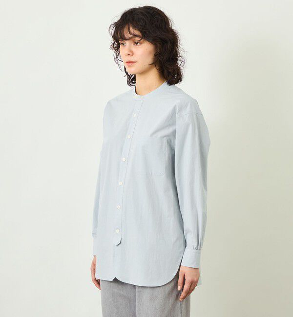 MACKINTOSH PHILOSOPHY「【GREY LABEL】バンドカラーシャツ」|シャツ・ブラウス|