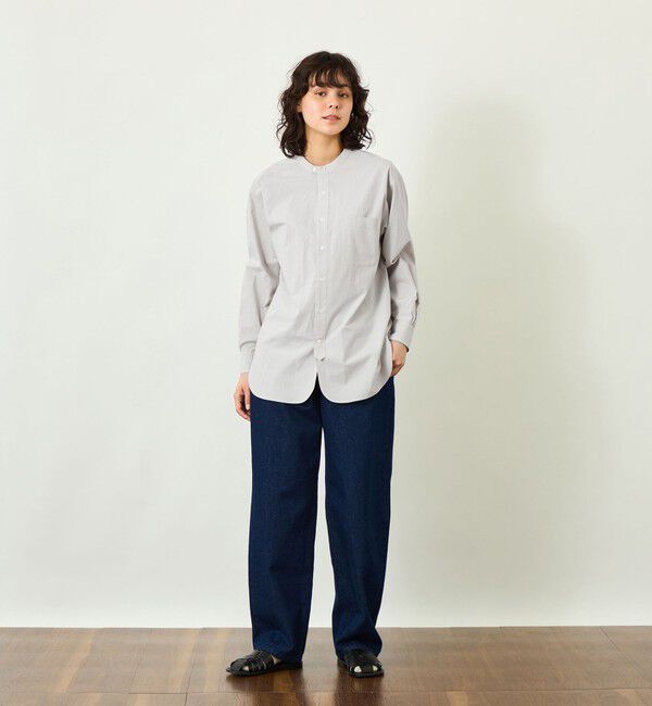 MACKINTOSH PHILOSOPHY「【GREY LABEL】バンドカラーシャツ」|シャツ・ブラウス|