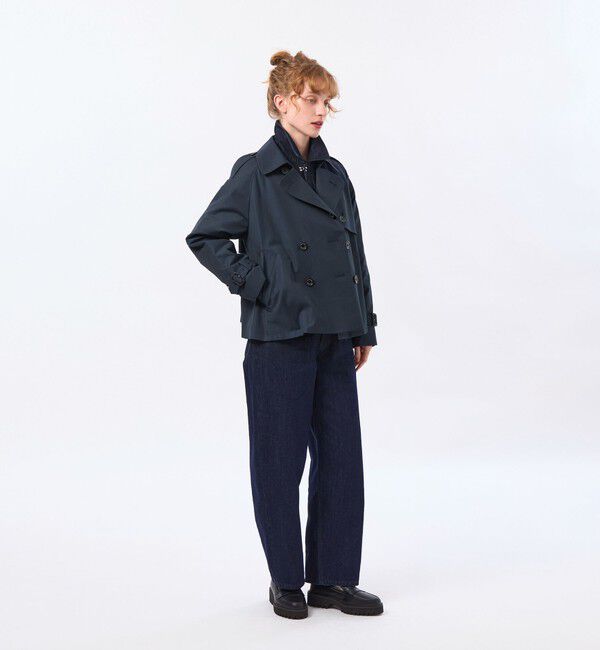MACKINTOSH PHILOSOPHY「【WELBURY TRENCH SHORT(ウェルベリートレンチショート)】ライトギャバジン」|トレンチコート|