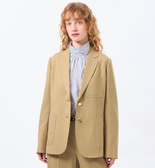 MACKINTOSH PHILOSOPHY「【TROTTER（トロッター）シリーズ】【UPTON JACKET(アップトン ジャケット)】アクションツイル」|テーラードジャケット|