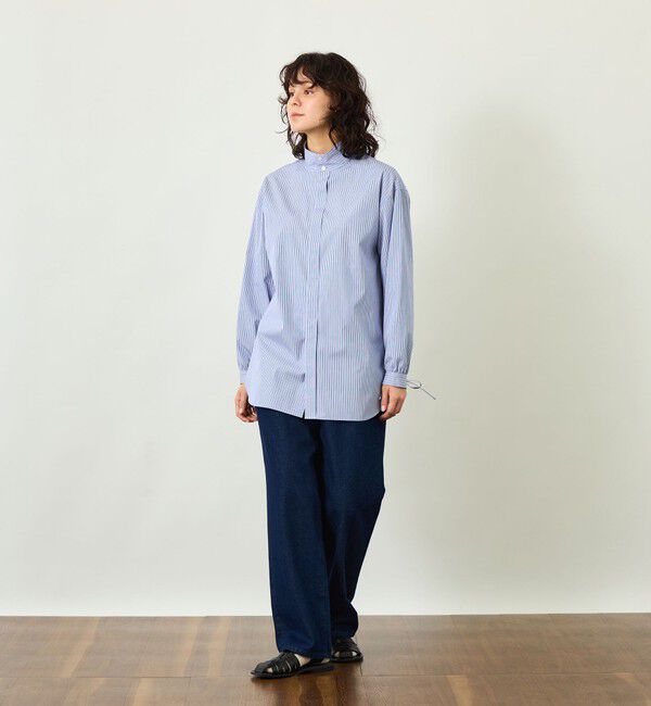 MACKINTOSH PHILOSOPHY「【GREY LABEL】シンチバックワイドデニム」|デニム|