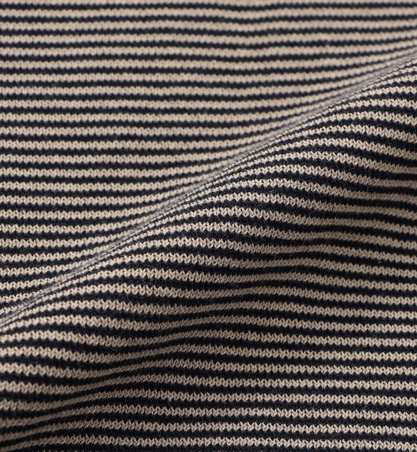 MACKINTOSH PHILOSOPHY「Cleric Collar Knit ハーフスリーブ」|ニット・セーター|