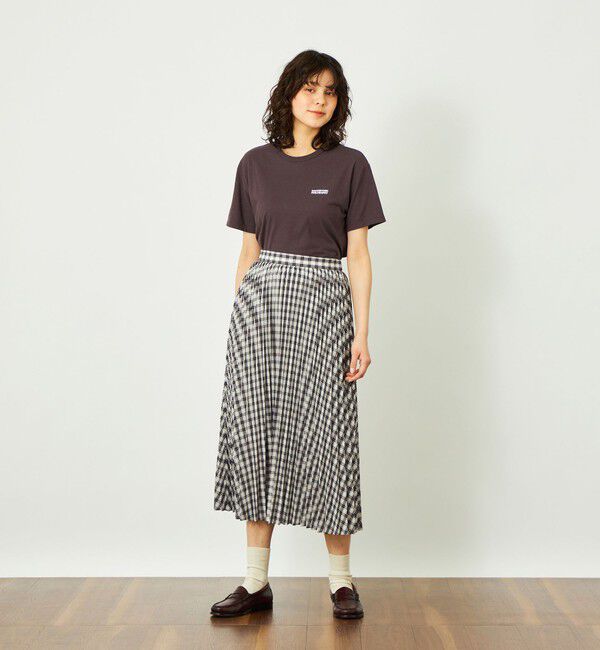 MACKINTOSH PHILOSOPHY「GREY LABEL リネンミックスロゴTシャツ」|Tシャツ・カットソー|