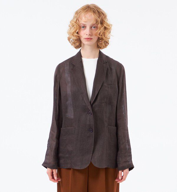MACKINTOSH PHILOSOPHY「【UPTON JACKET(アップトン ジャケット)】リネンメッシュ」|テーラードジャケット|