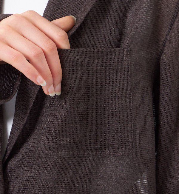 MACKINTOSH PHILOSOPHY「【UPTON JACKET(アップトン ジャケット)】リネンメッシュ」|テーラードジャケット|