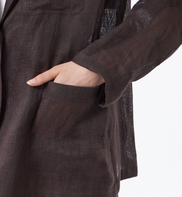 MACKINTOSH PHILOSOPHY「【UPTON JACKET(アップトン ジャケット)】リネンメッシュ」|テーラードジャケット|