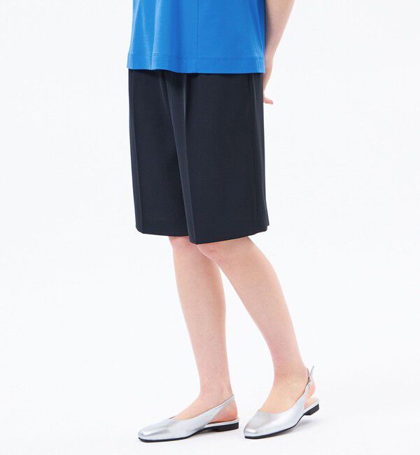 MACKINTOSH PHILOSOPHY「ドライツイルツータックハーフパンツ」|その他|ネイビー