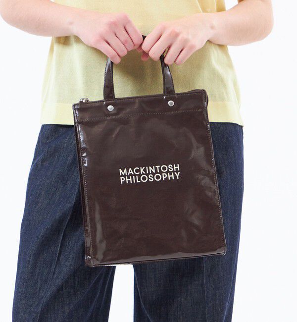 MACKINTOSH PHILOSOPHY「【Buckingham Tote（バッキンガムトート）】ラミネートロゴ」|トートバッグ|