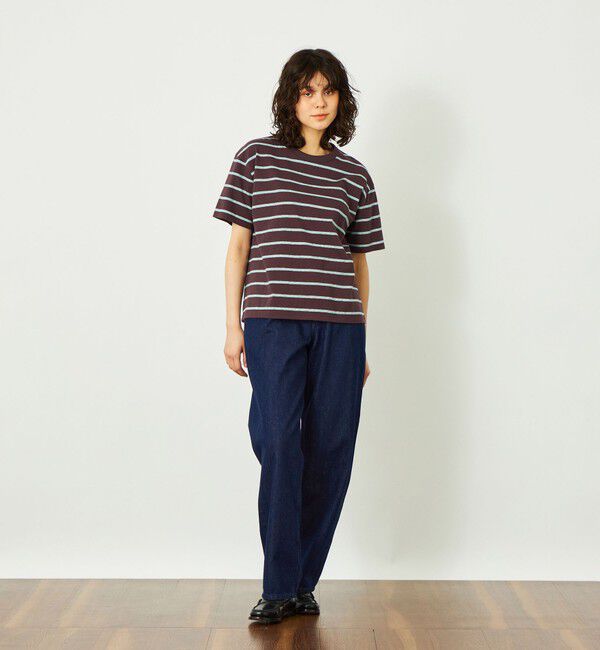 MACKINTOSH PHILOSOPHY「GREY LABEL マルチボーダー半袖Ｔシャツ」|Tシャツ・カットソー|