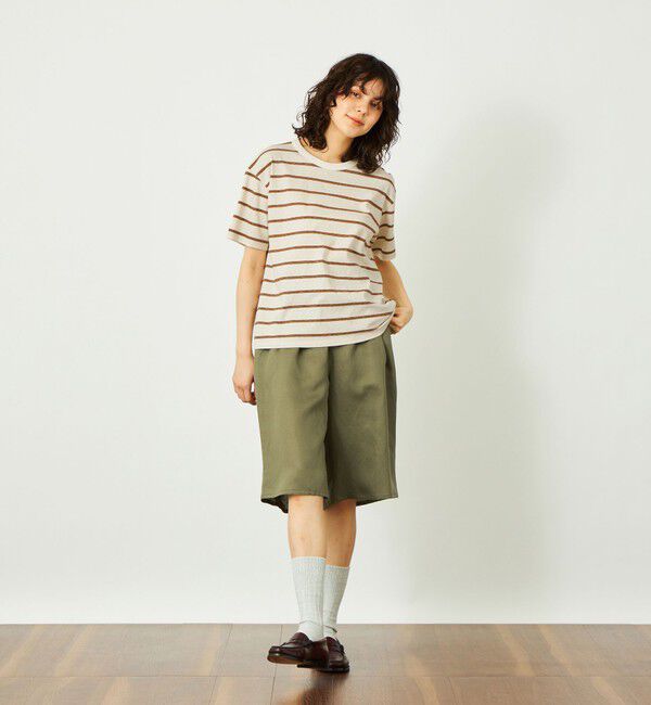 MACKINTOSH PHILOSOPHY「GREY LABEL マルチボーダー半袖Ｔシャツ」|Tシャツ・カットソー|