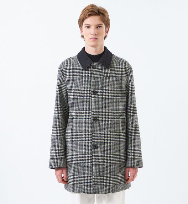 MACKINTOSH PHILOSOPHY「【予約販売】HEAT TWEED WELLINGTON（ウェリントン）middle button through」|ステンカラーコート|