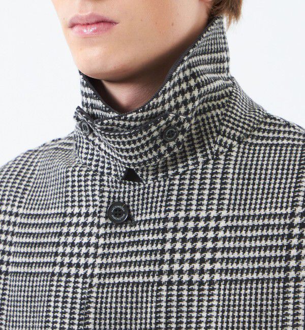 MACKINTOSH PHILOSOPHY「【予約販売】HEAT TWEED WELLINGTON（ウェリントン）middle button through」|ステンカラーコート|