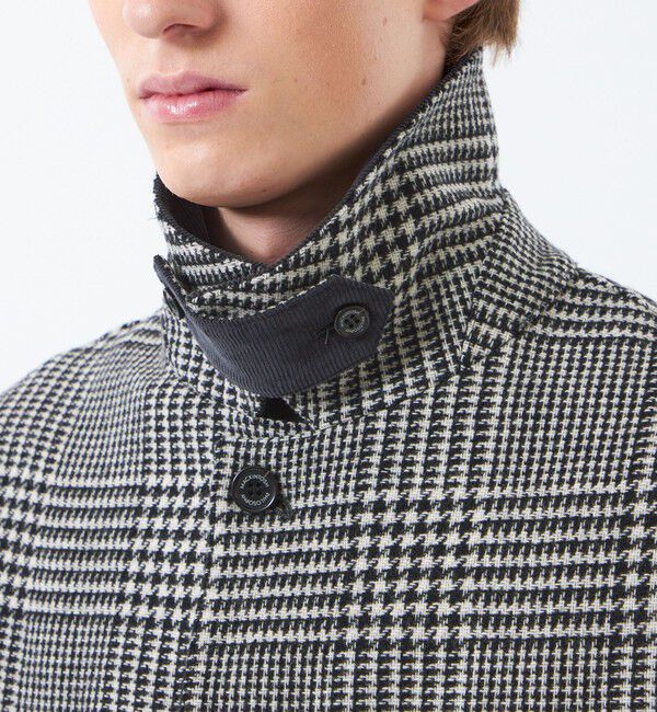 MACKINTOSH PHILOSOPHY「【予約販売】HEAT TWEED WELLINGTON（ウェリントン）middle button through」|ステンカラーコート|