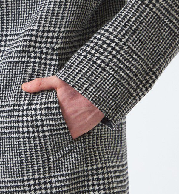 MACKINTOSH PHILOSOPHY「【予約販売】HEAT TWEED WELLINGTON（ウェリントン）middle button through」|ステンカラーコート|